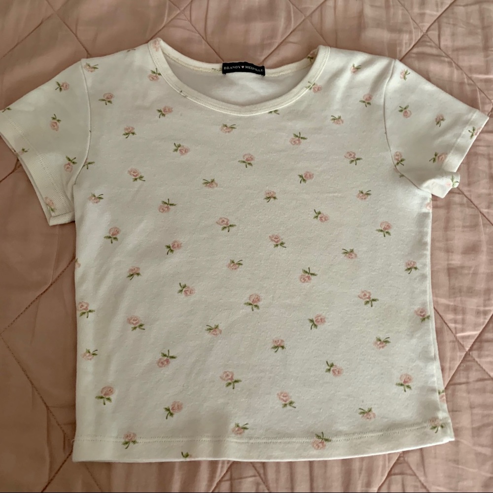 BRANDY MELVILLE floral top